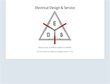 Tablet Screenshot of electricaldesignandservice.com